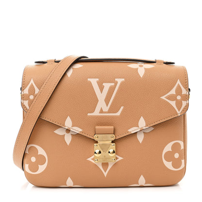 Louis Vuitton Empreinte Monogram Giant Pochette Metis Arizona Beige 1 of 10