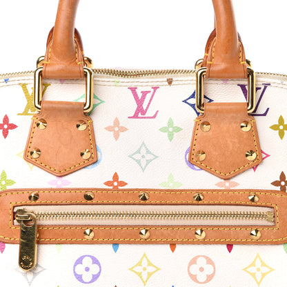 Louis Vuitton Monogram Multicolor Alma White 14 of 14