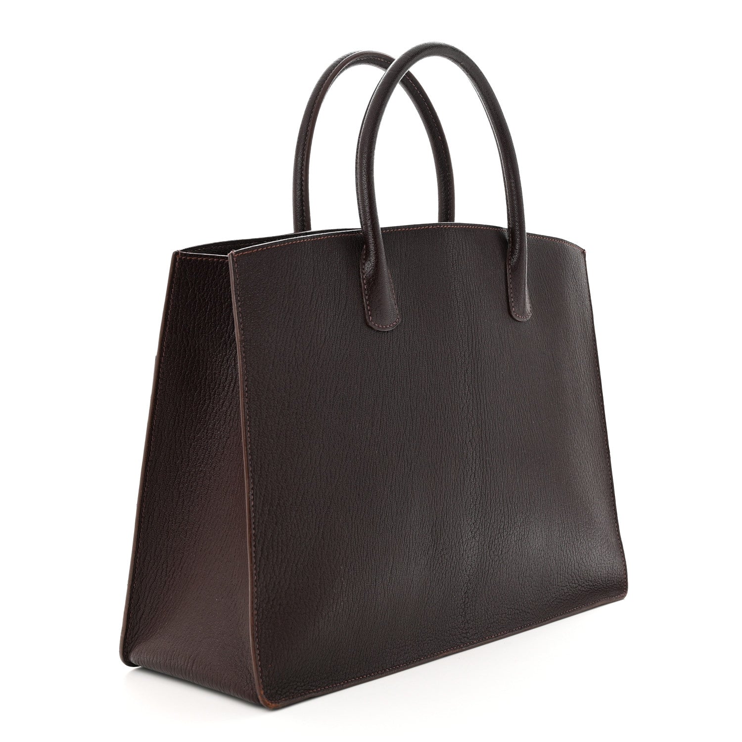 Hermes Chevre de Coromandel Whitebus 39 Cocoan 3 of 16
