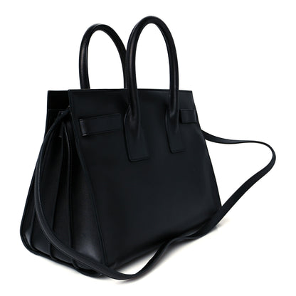 Saint Laurent Calfskin Small Sac De Jour Black 3 of 11