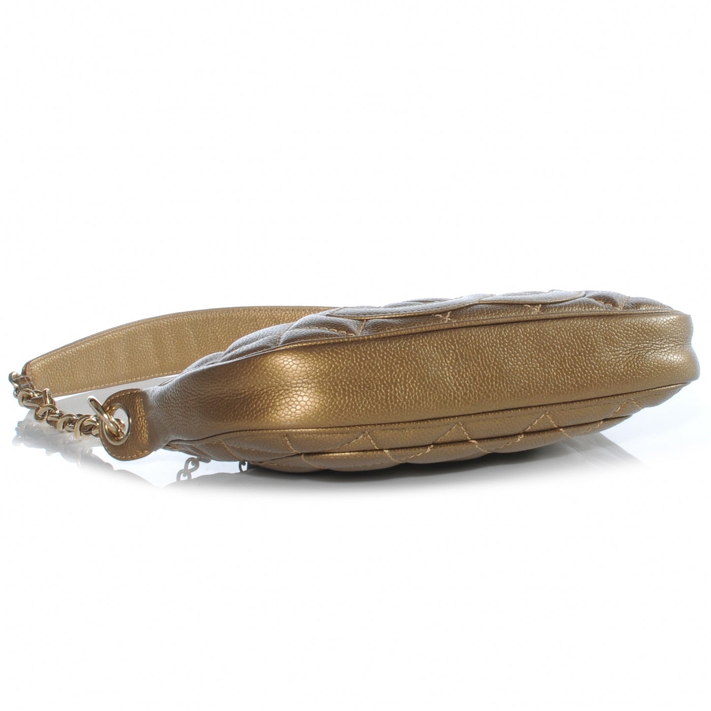 Caviar Quilted Tassel Pochette