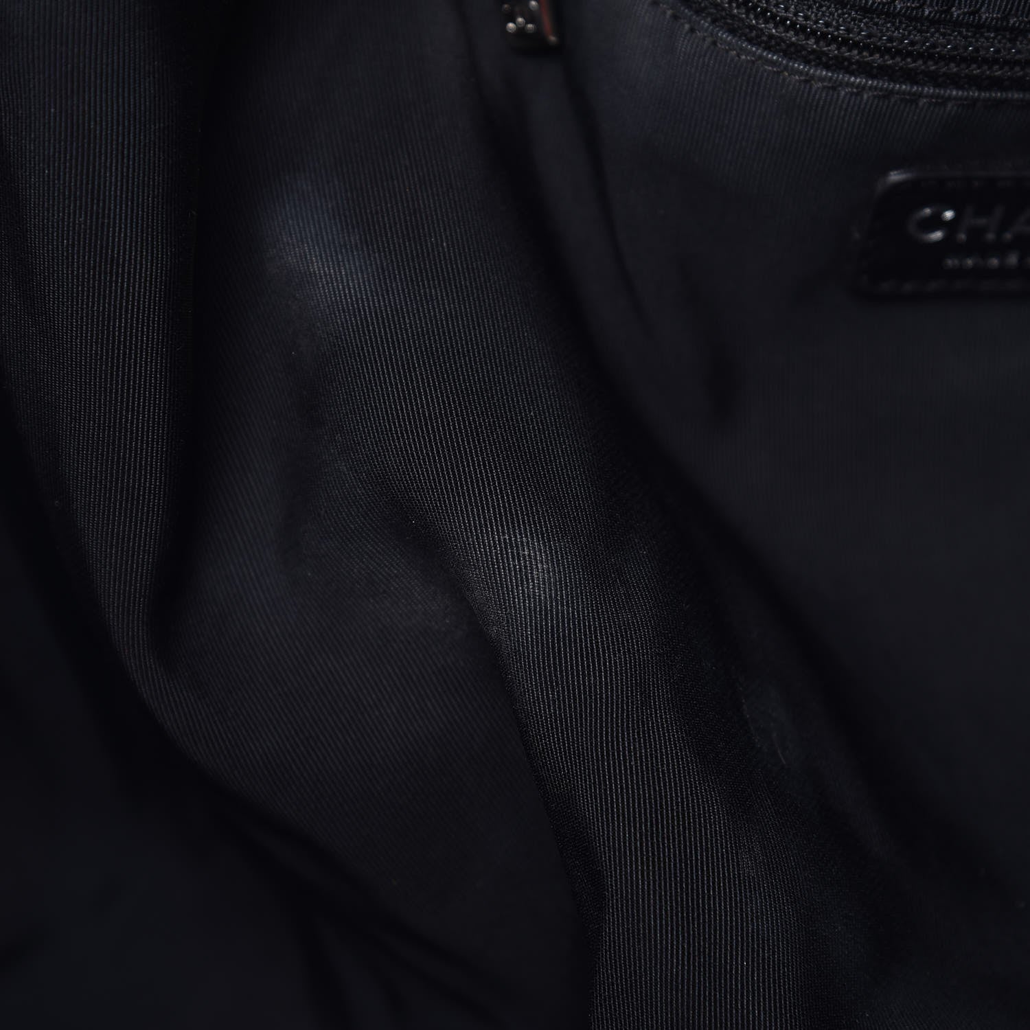 Chanel Vinyl Large Stretch Spirit Cabas Black 8 of 14