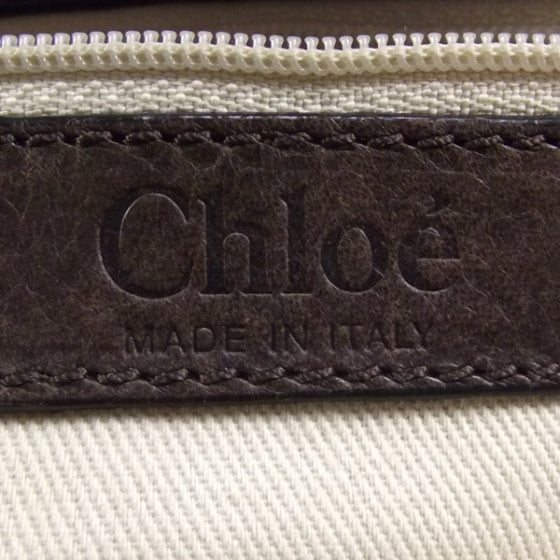 Python Silverado Shoulder Bag Dark Brown