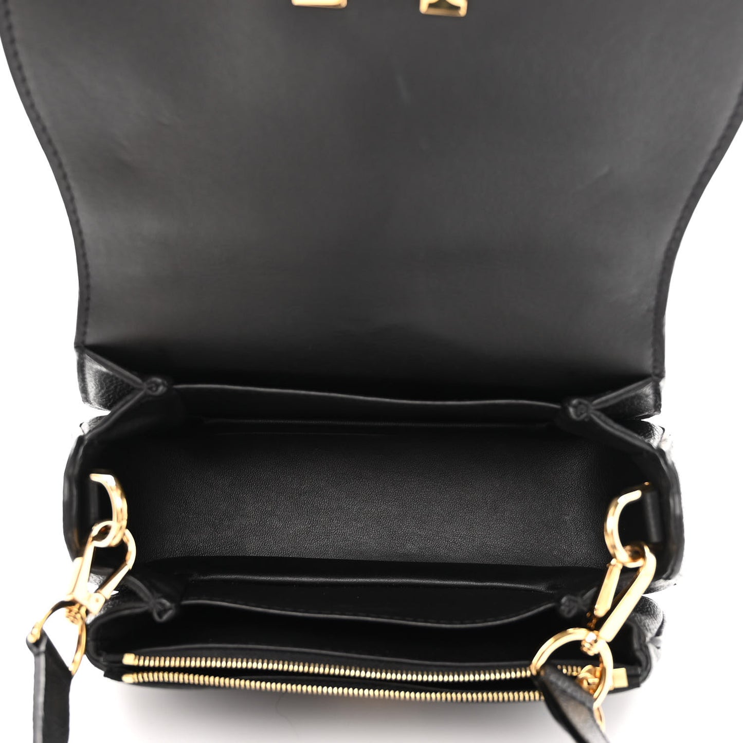 Grained Calfskin Vivienne NM Black