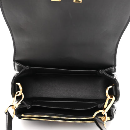Louis Vuitton Grained Calfskin Vivienne NM Black 5 of 9