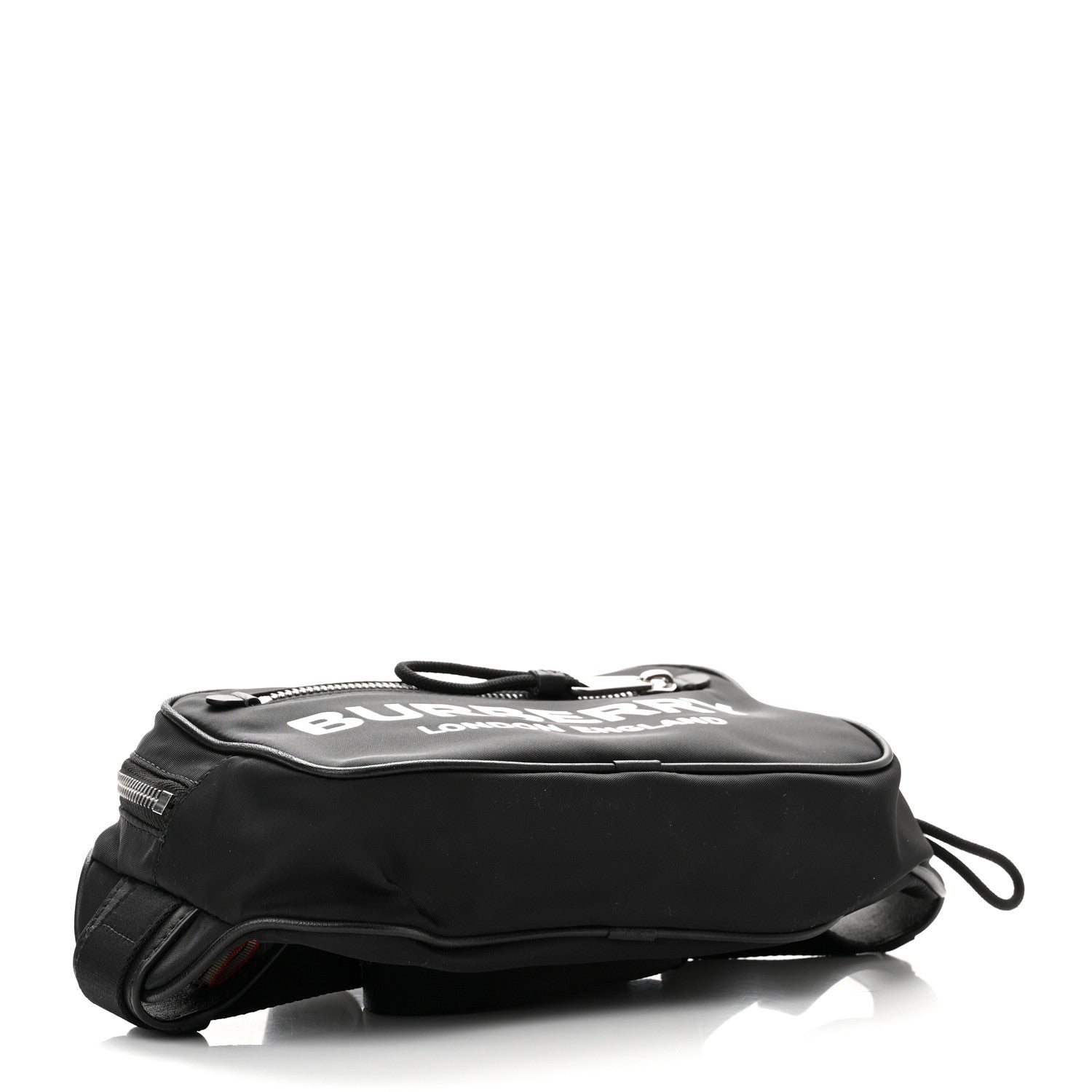 Burberry Econyl Logo Print Bum Bag Black 4 of 9