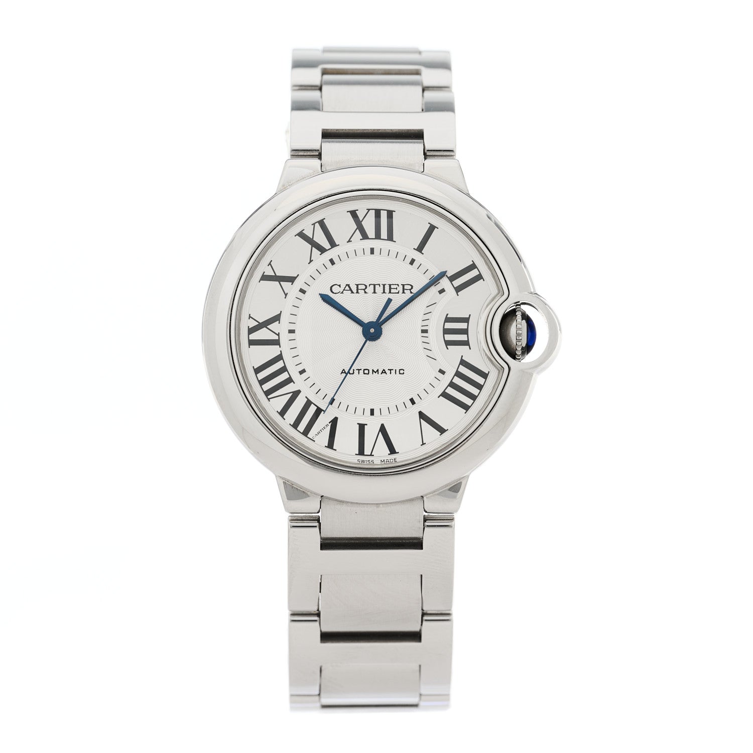 Cartier Stainless Steel 36mm Ballon Bleu De Cartier Automatic Watch 1 of 5