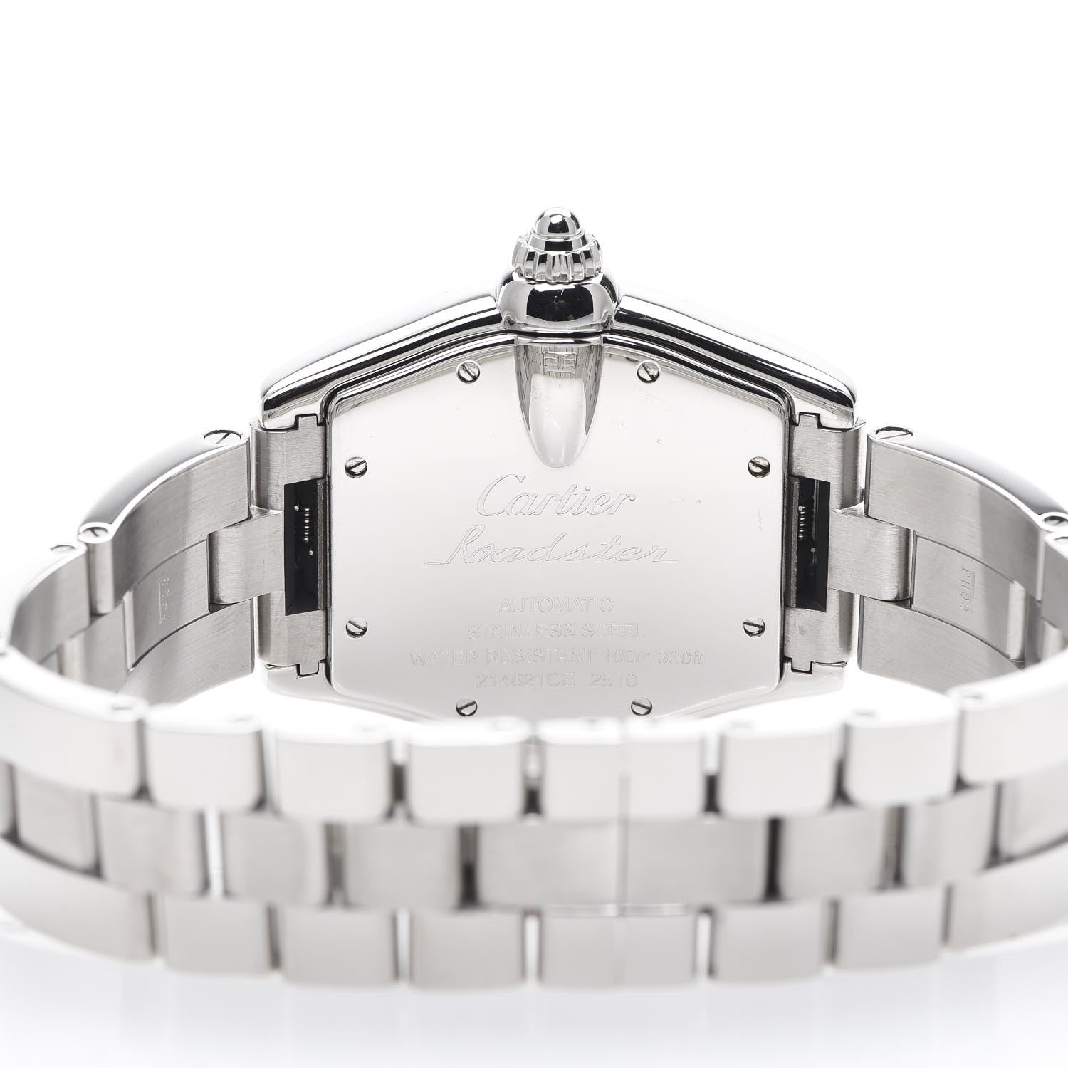 Cartier Stainless Steel 37mm Roadster Automatic Watch 4 of 8