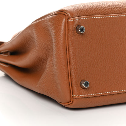 Hermes Togo Kelly Retourne 32 Gold 8 of 17