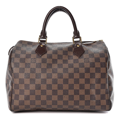 Louis Vuitton Damier Ebene Speedy 30 2 of 16