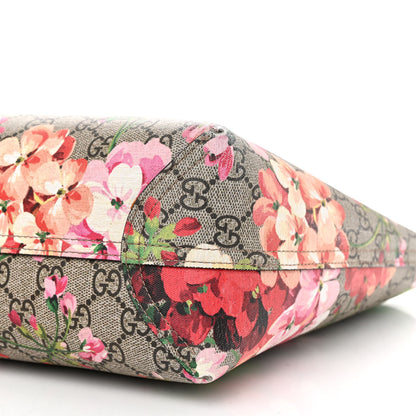 Gucci GG Supreme Monogram Blooms Small Reversible Tote Beige Multicolor Dry Rose 14 of 15