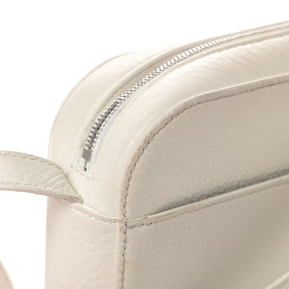 Balenciaga Calfskin Logo S Everyday Camera Bag White 15 of 18