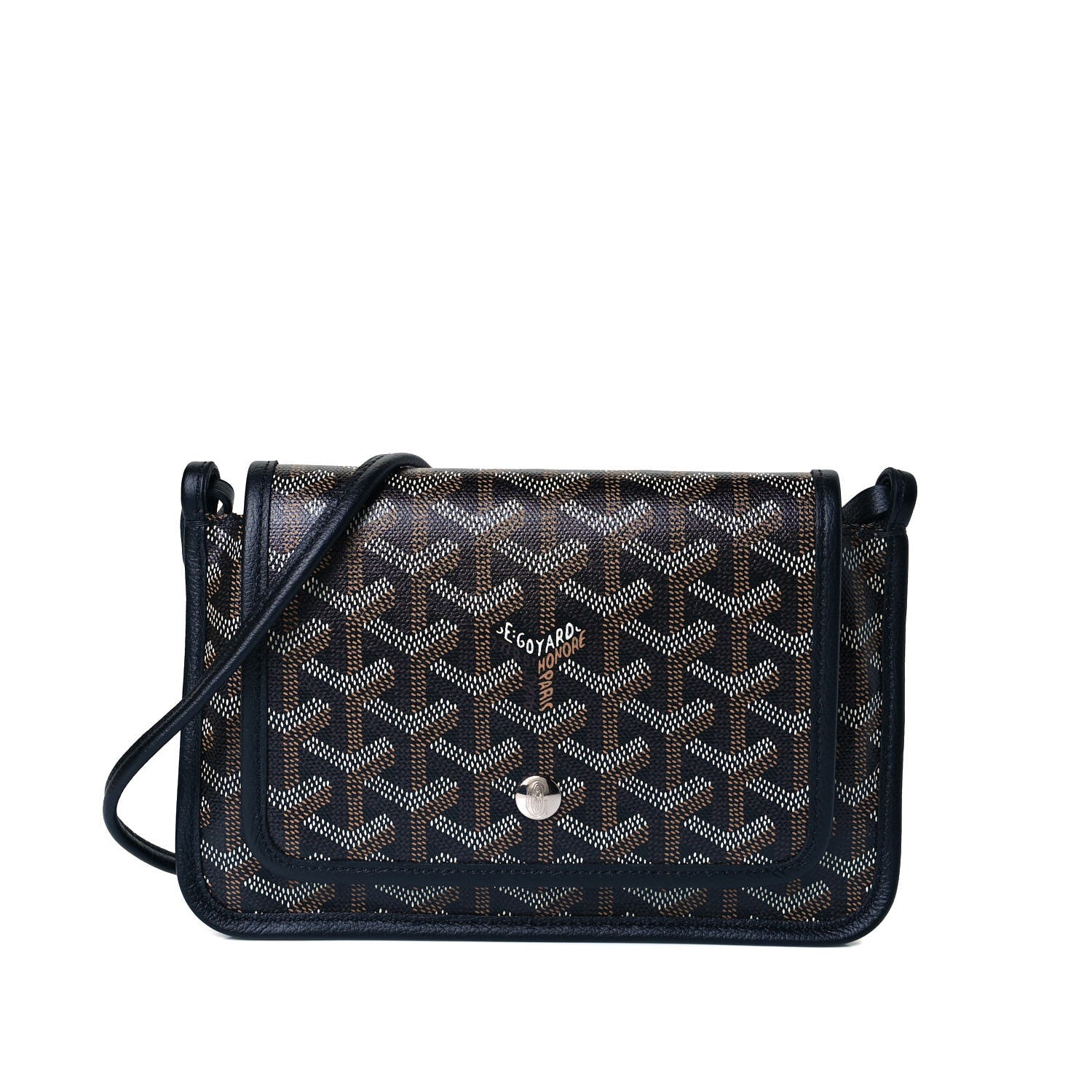 Goyard Goyardine Plumet Wallet Clutch Black 1 of 12