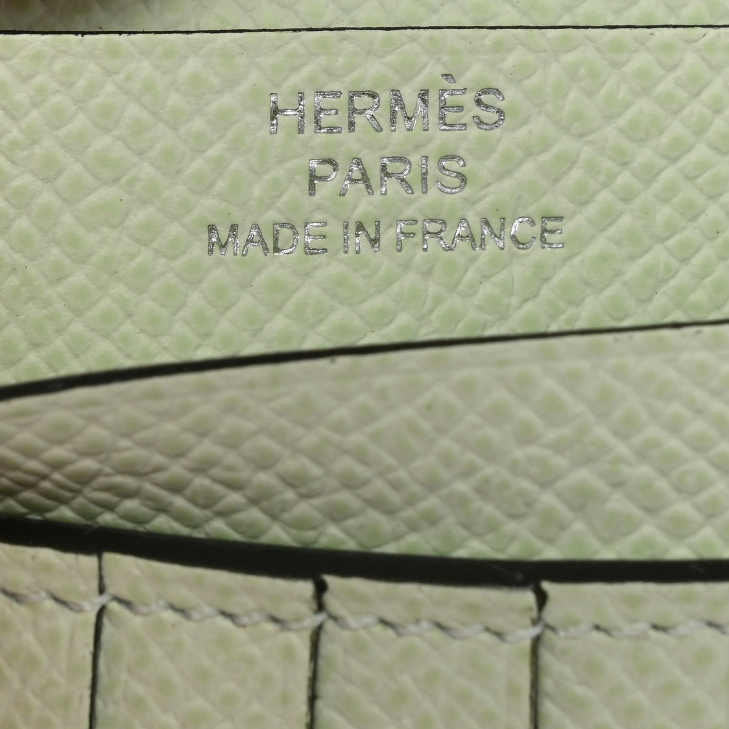 Hermes Epsom Bearn Compact Wallet Vert Fizz 6 of 8