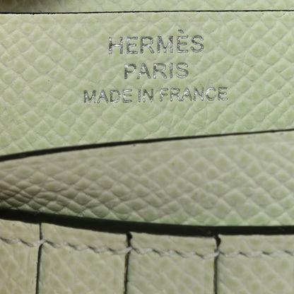 Hermes Epsom Bearn Compact Wallet Vert Fizz 6 of 8