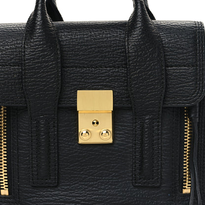 3.1 Phillip Lim Textured Calfskin Mini Pashli Satchel Black 8 of 11