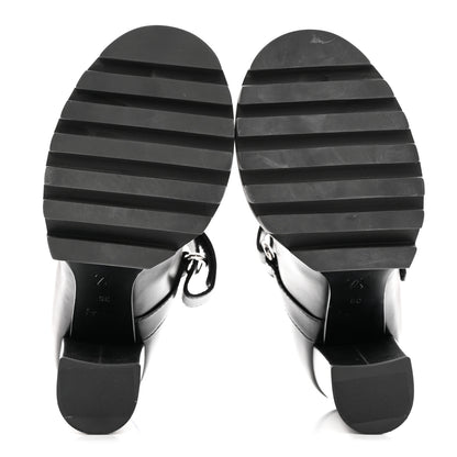 Louis Vuitton Calfskin Star Trail Ankle Pumps 36 Black 6 of 13