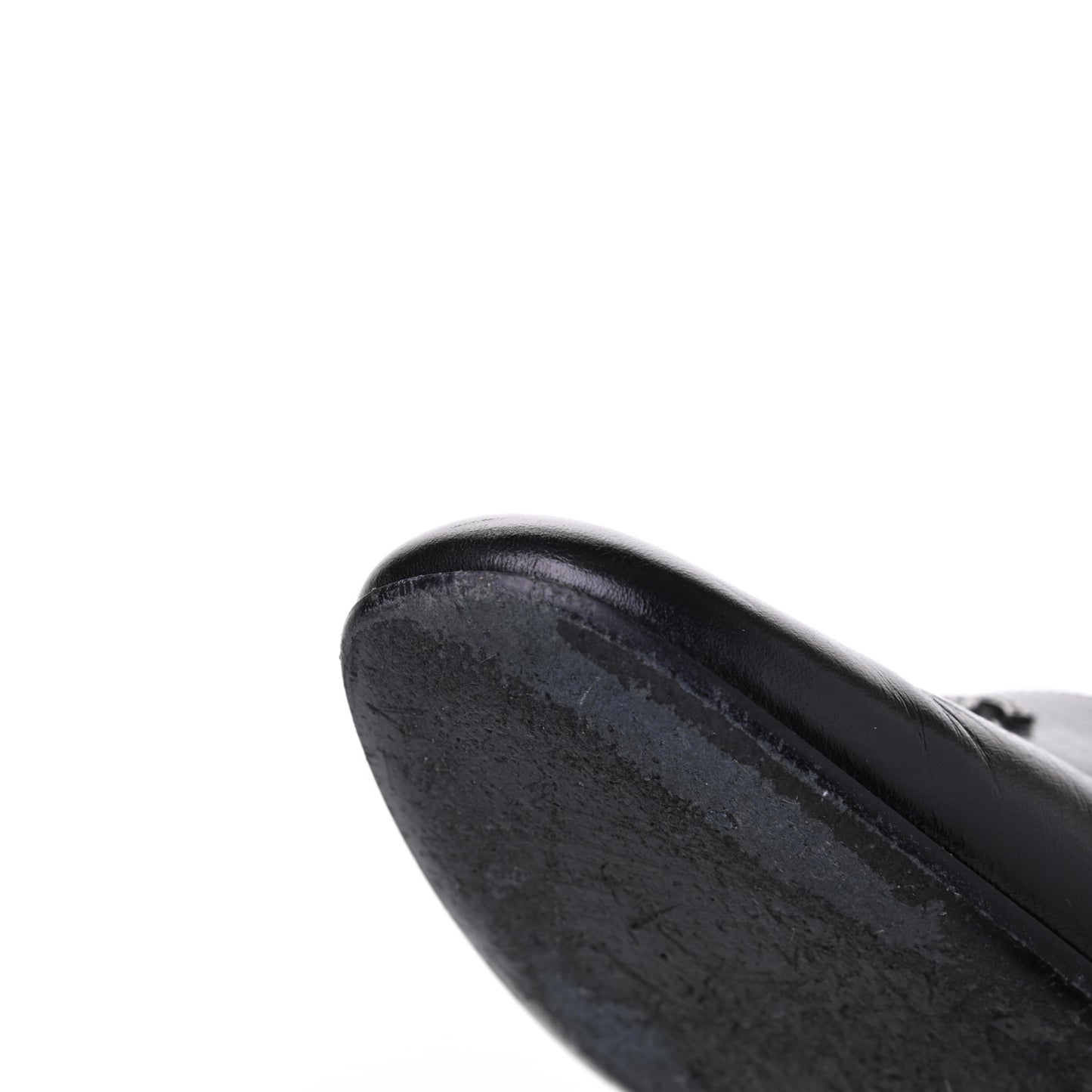 Lambskin CC Loafers 39 Black
