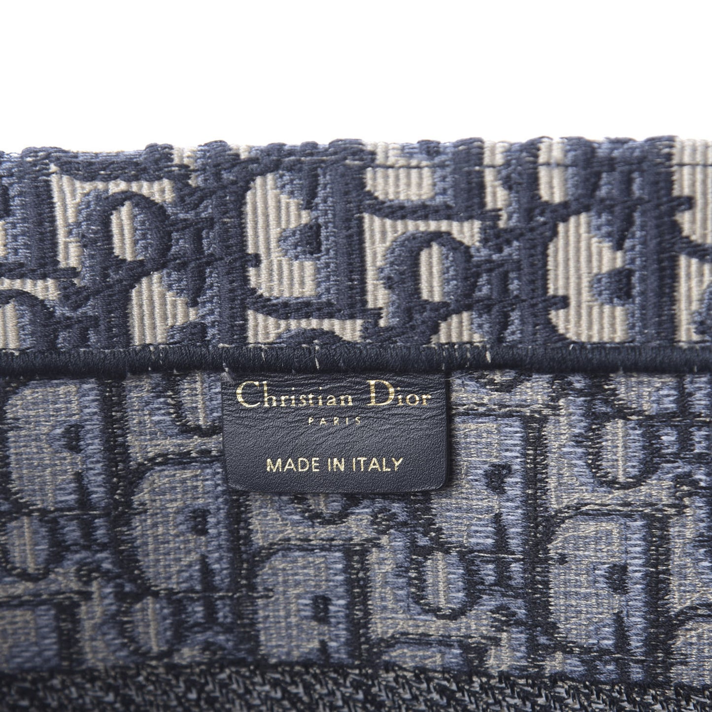 Oblique Medium Book Tote Blue Multicolor