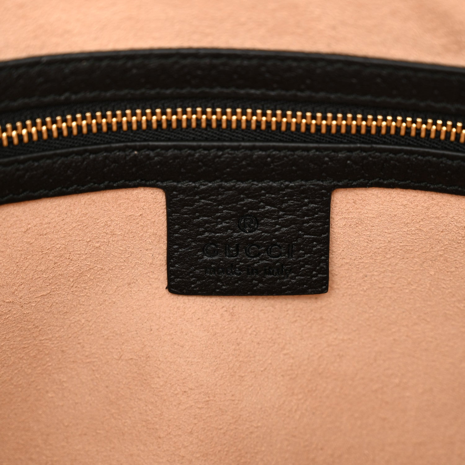 Gucci Textured Dollar Calfskin Web Medium Ophidia Boston Black 6 of 10