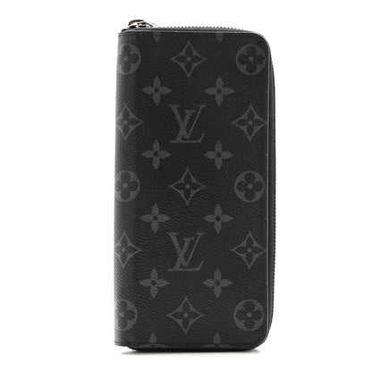 Louis Vuitton Monogram Eclipse Vertical Zippy Wallet 1 of 9