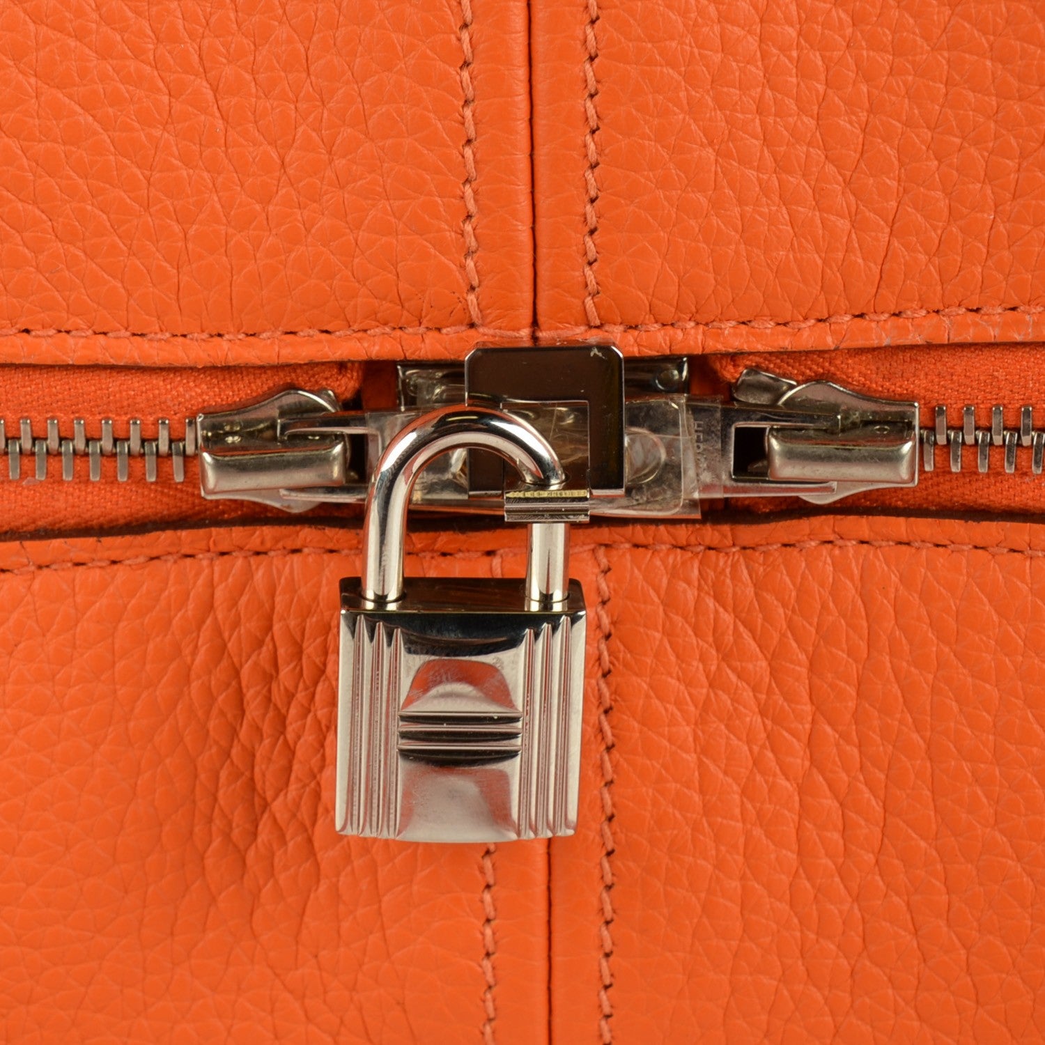 Hermes Togo Victoria II 35 Orange 9 of 13