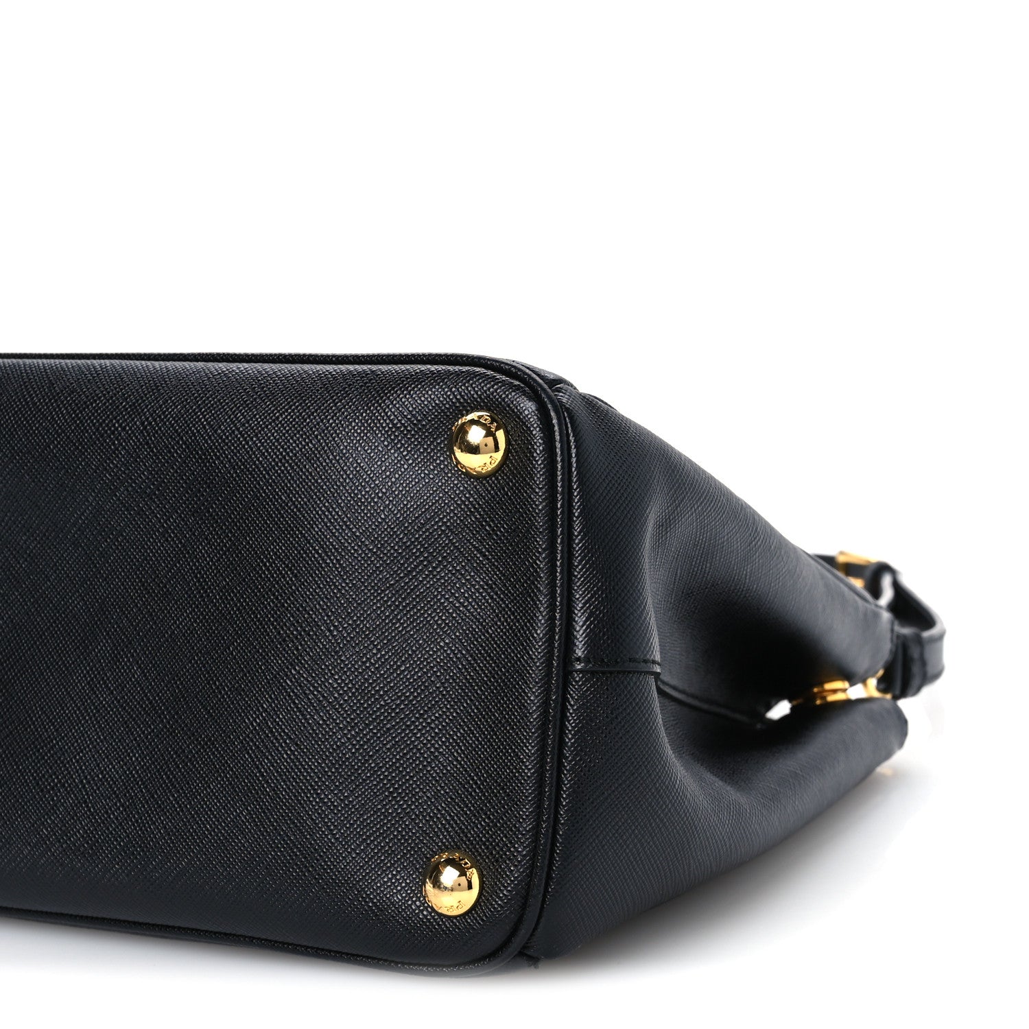 Prada Saffiano Small Galleria Double Zip Tote Black 12 of 13