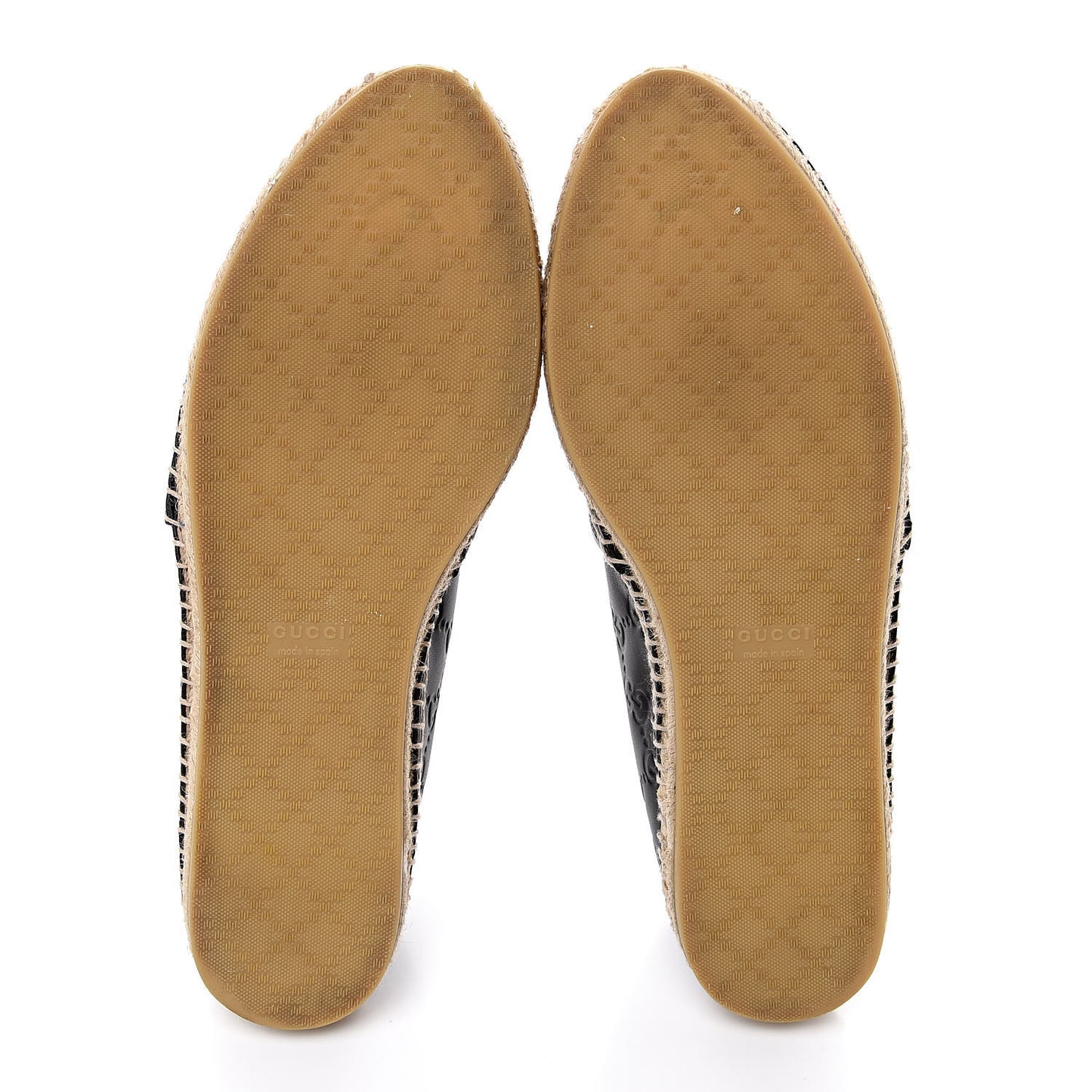 Guccissima Signature Espadrilles 40 Black