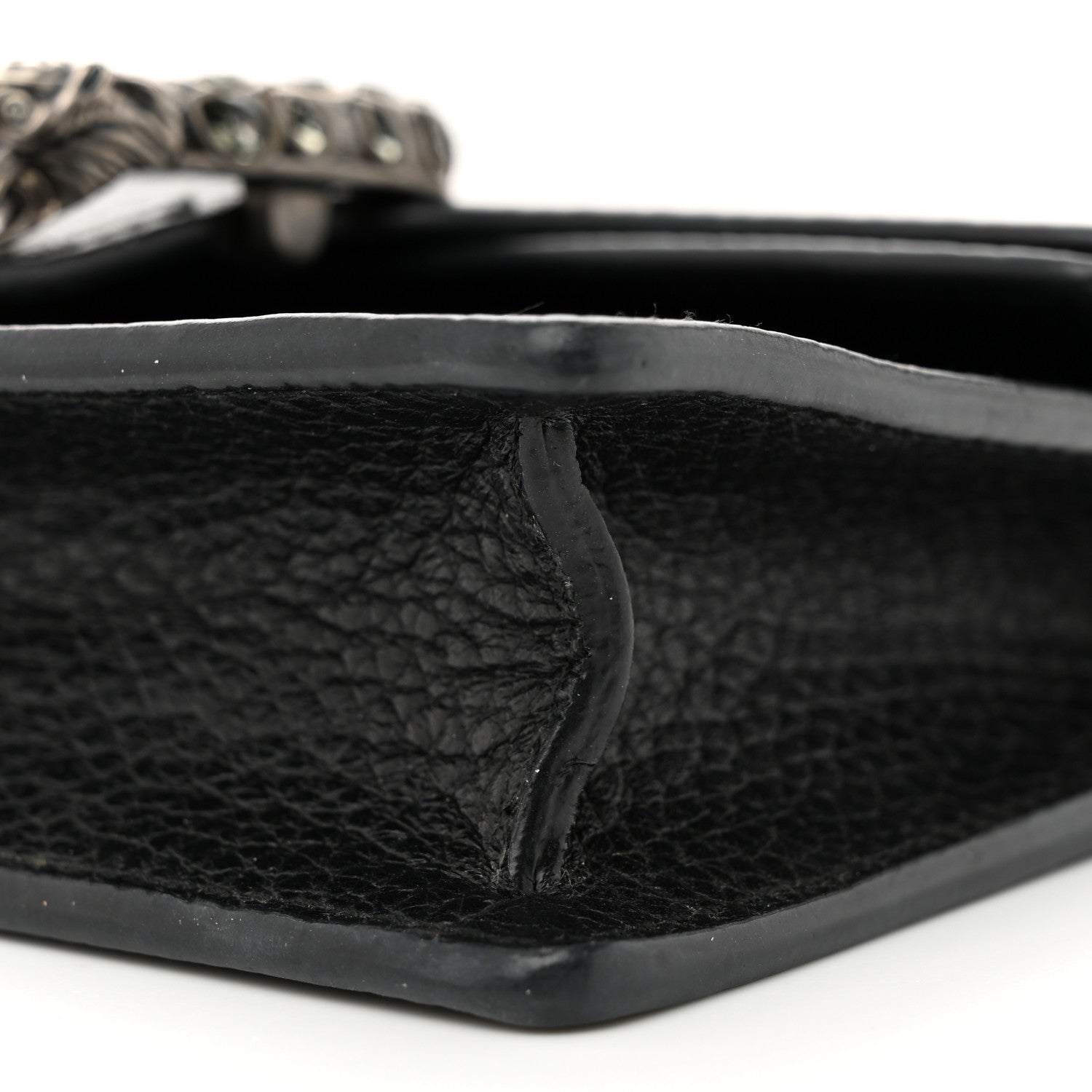 Gucci Calfskin Super Mini Dionysus Shoulder Bag Black 9 of 12