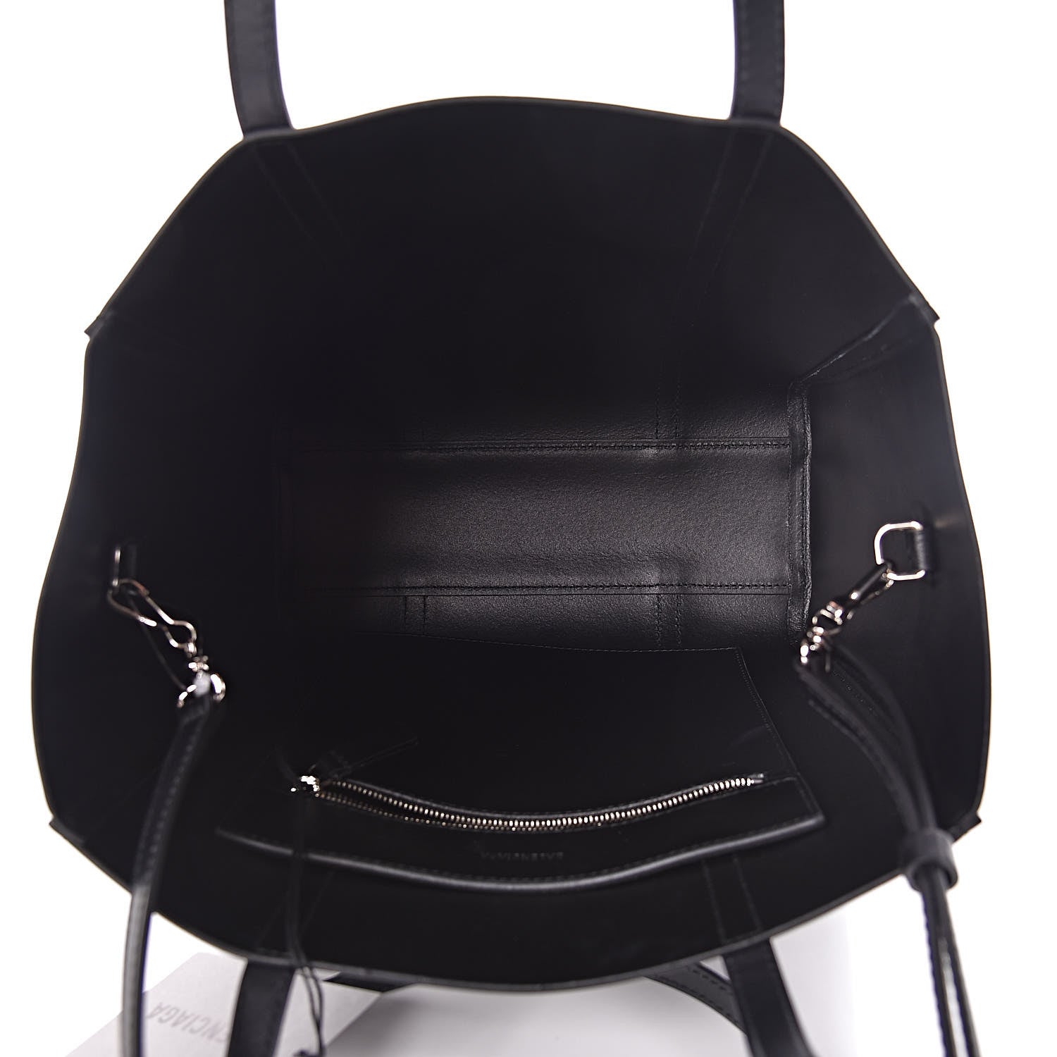 Balenciaga Supple Calfskin Signature Logo XS Everyday Tote Black 8 of 10