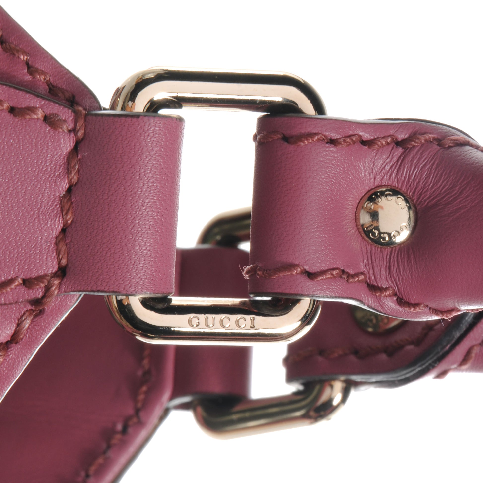 Gucci Monogram Margaux Calfskin Medium Sukey Tote Beige Ebony Vintage Rose 9 of 9