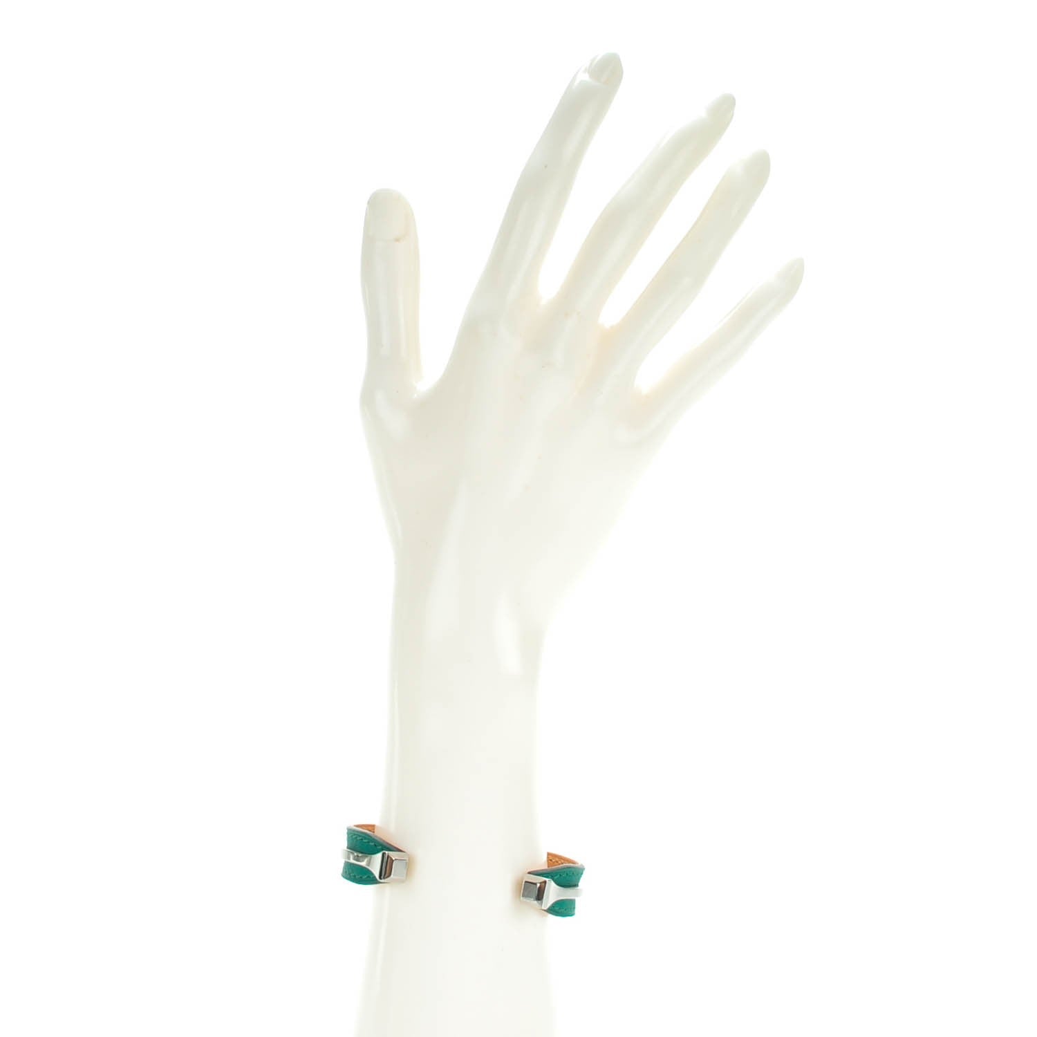 Hermes Swift Binome Bracelet S Malachite 2 of 5