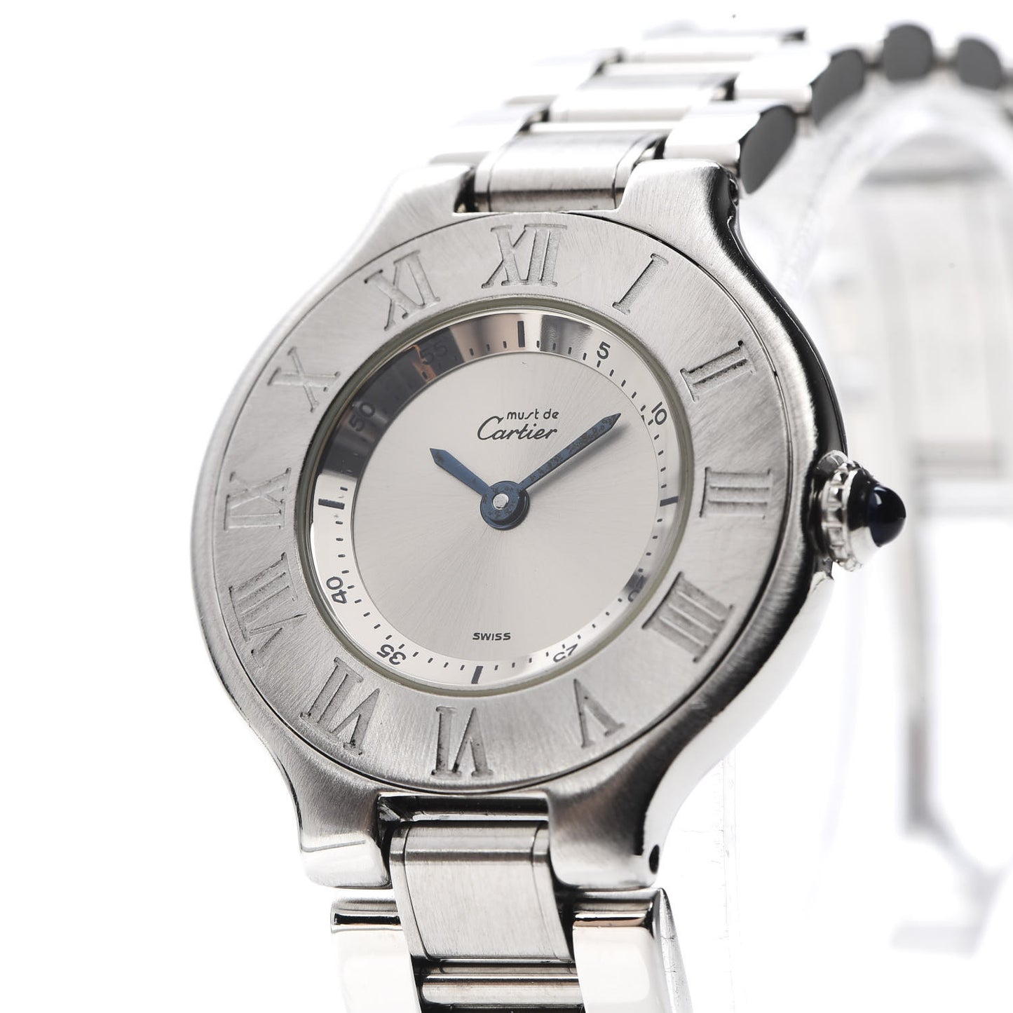 Stainless Steel 28mm Must De 21 Quartz Watch