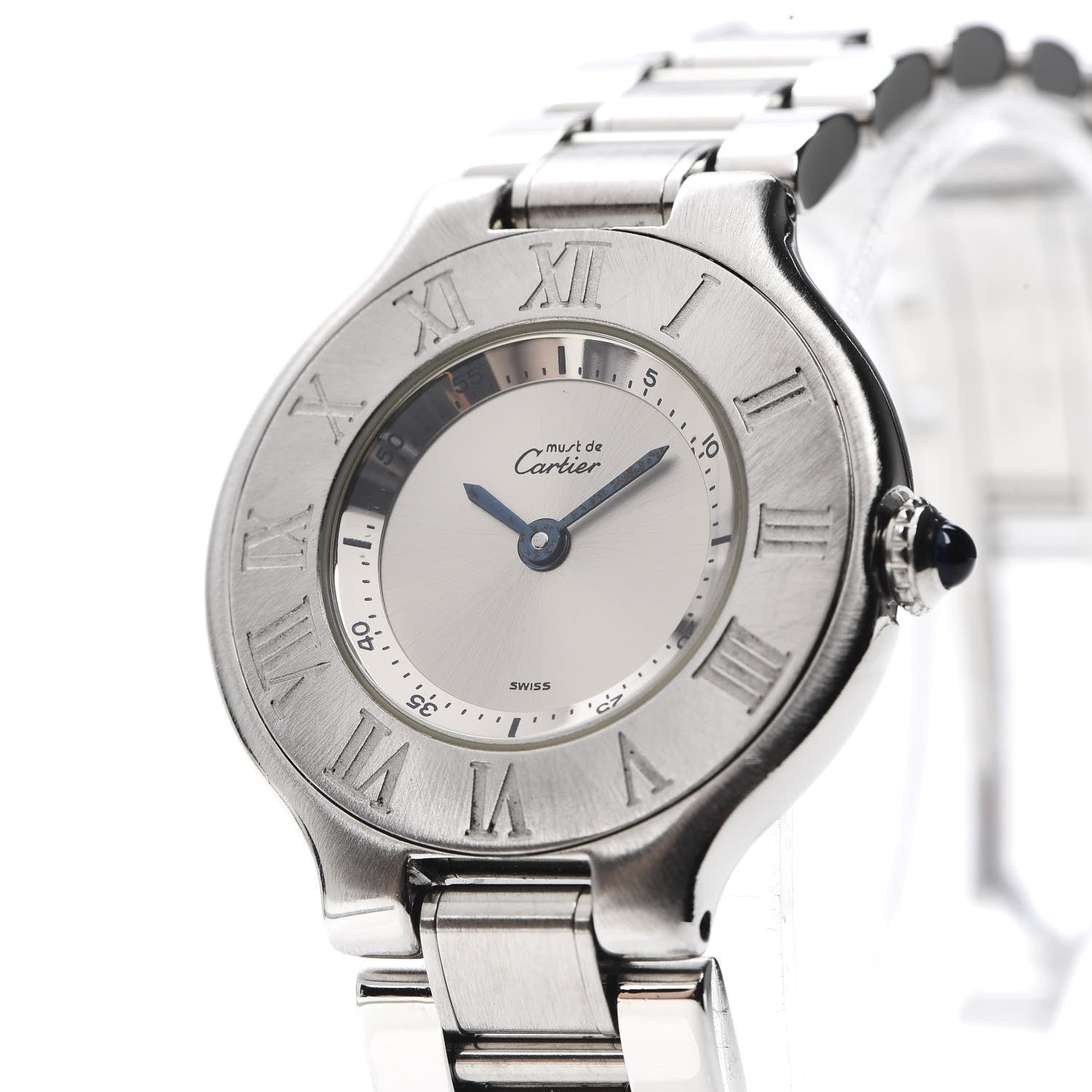 Cartier Stainless Steel 28mm Must De 21 Quartz Watch 7 of 7