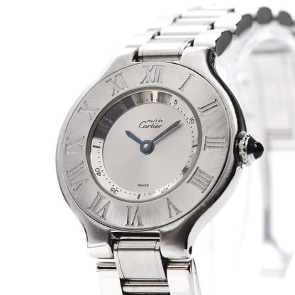 Cartier Stainless Steel 28mm Must De 21 Quartz Watch 7 of 7
