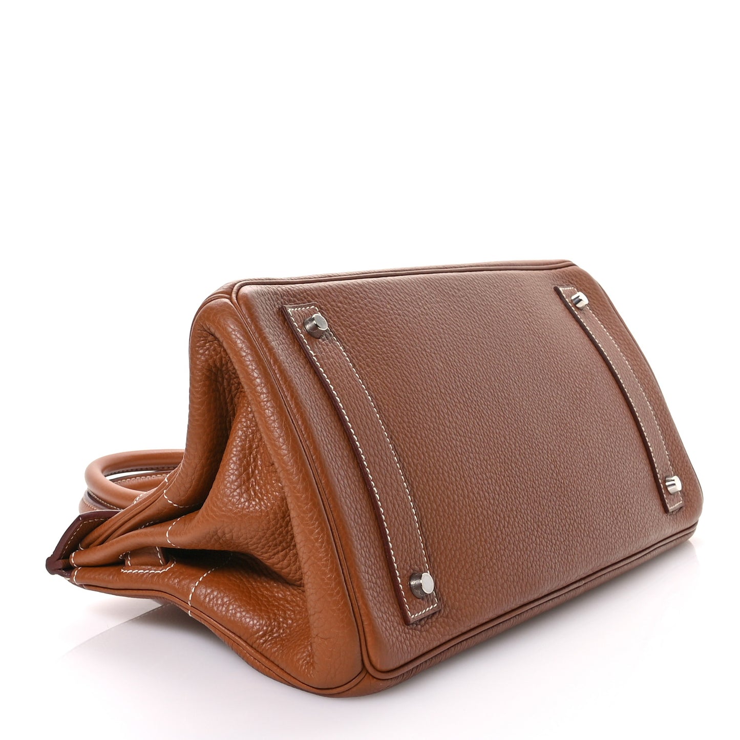 Taurillon Clemence JPG Birkin 42 Gold