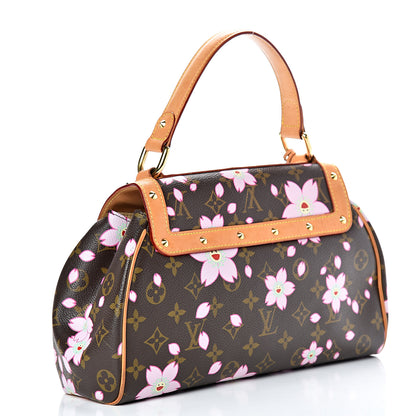 Louis Vuitton Monogram Cherry Blossom Sac Retro Bag Brown 2 of 17