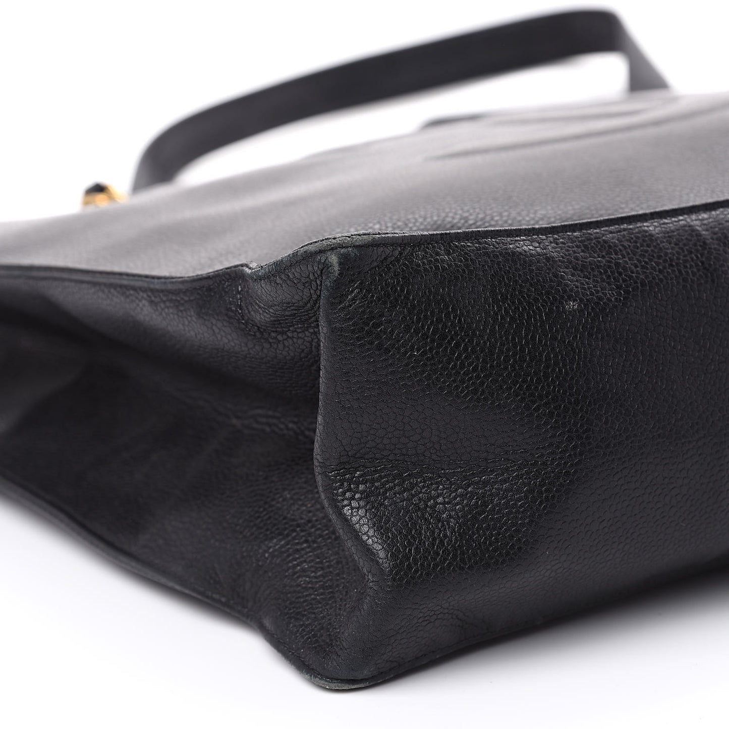 Caviar CC Shoulder Bag Black