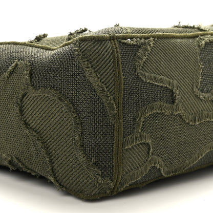 Christian Dior Canvas Embroidered Camouflage Diorcamp Messenger Green 8 of 10