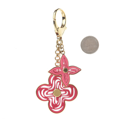Louis Vuitton Resin Naif Bag Charm Pink 2 of 5