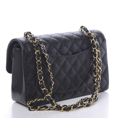 Chanel Caviar Quilted Small Double Flap Black 3 of 10