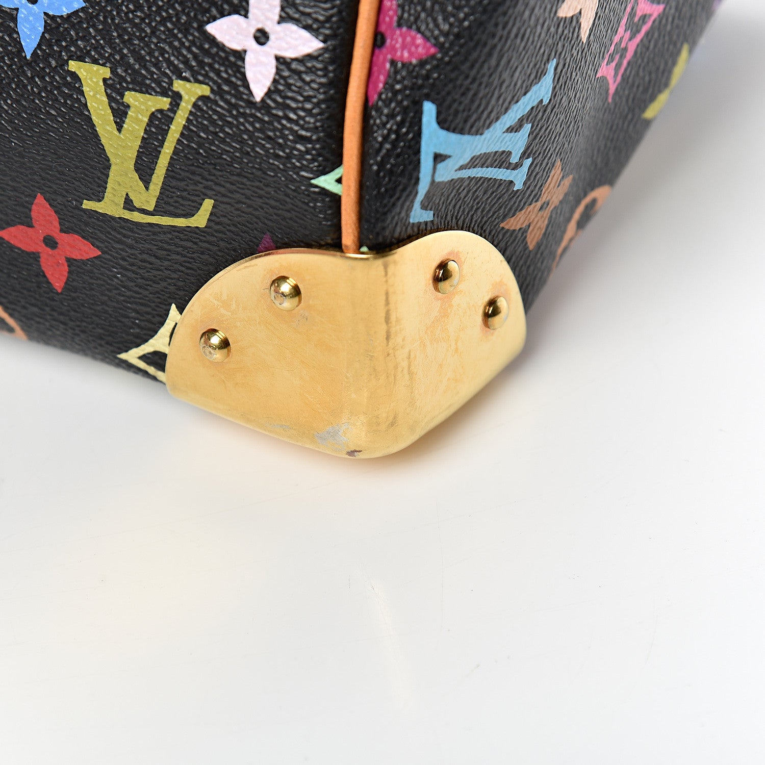 Louis Vuitton Monogram Multicolor Speedy 30 Black 9 of 15