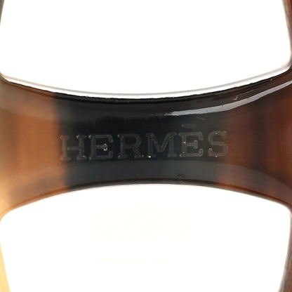 Hermes Buffalo Horn Lacquer Chain D Ancre Scarf Ring 3 of 3