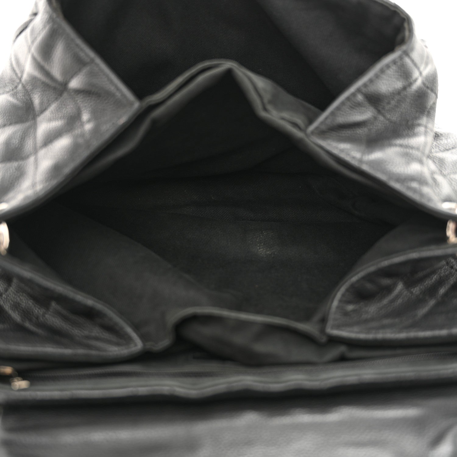 Chanel Caviar Quilted Timeless Accordion Flap Black 5 of 17