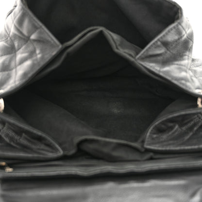 Chanel Caviar Quilted Timeless Accordion Flap Black 5 of 17