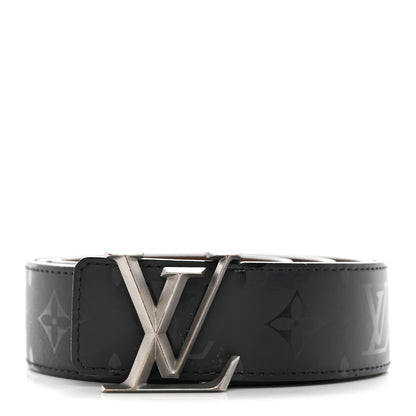Louis Vuitton Monogram Illusion 40mm LV Initiales Reversible Belt 110 44 Black 1 of 9
