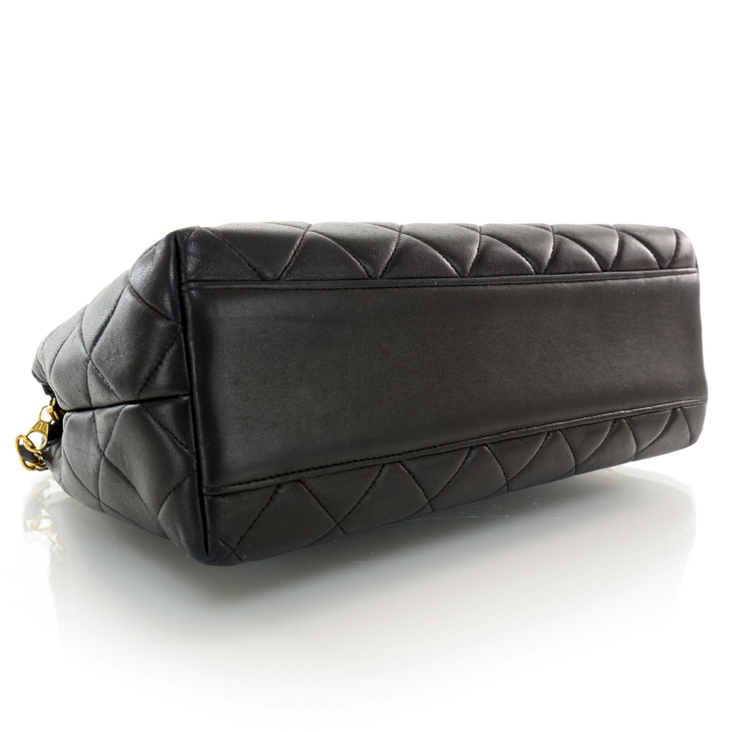 Lambskin Shoulder Bag Black