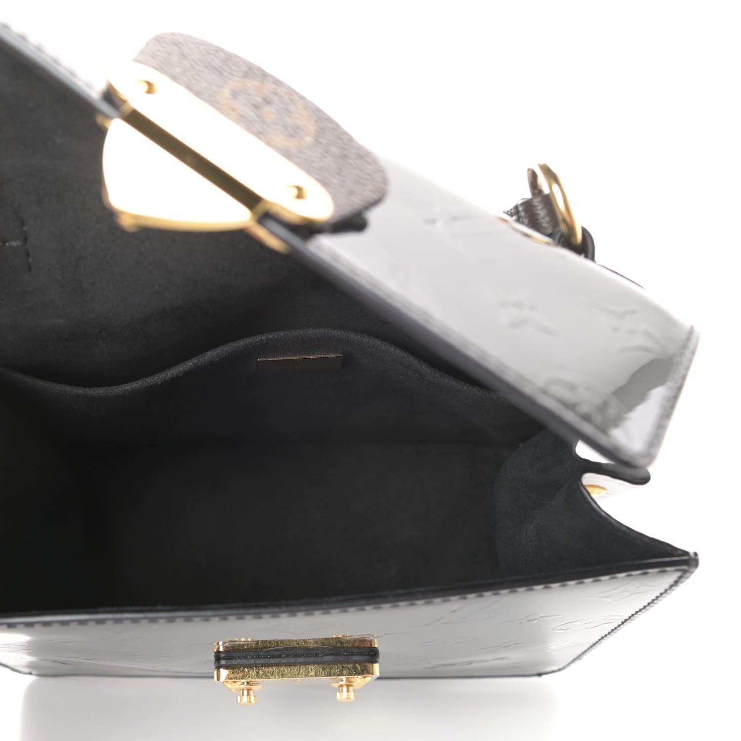 Louis Vuitton Vernis Epi Monogram Spring Street Black 5 of 8