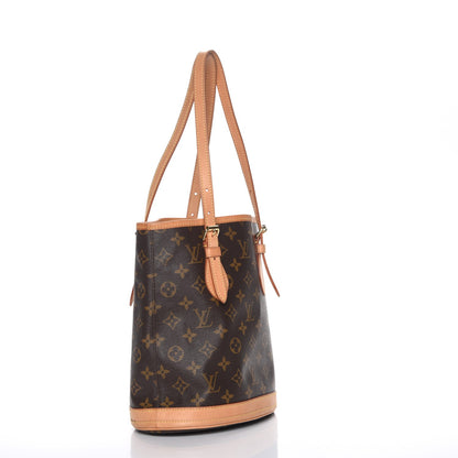 Louis Vuitton Monogram Petit Bucket 23 3 of 7