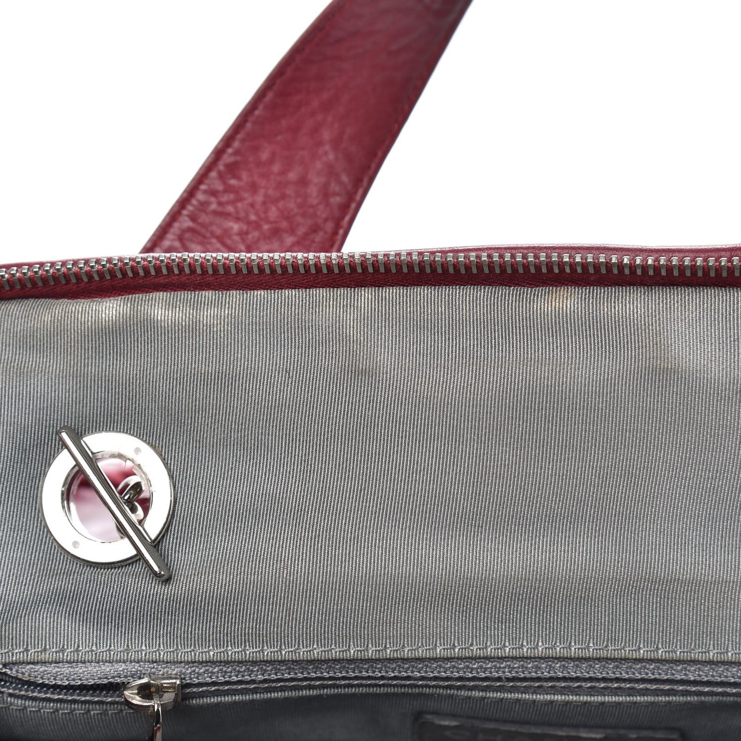 Calfskin Ultra Stitch Bowler Red